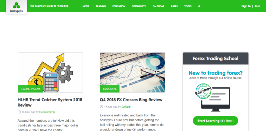 Screenshot 2019 01 03 Learn Forex Trading With BabyPips com 1 1024x504 - Top 10 Forex Trading Sites To Follow For Beginners